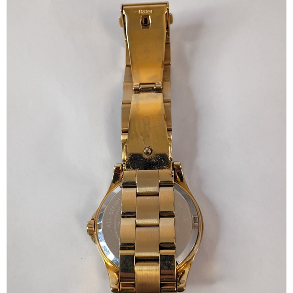 Michael Kors Mens Stainless Steel Gold Toned Mother Of Pearl Watch MK5174 - Picture 9 of 15
